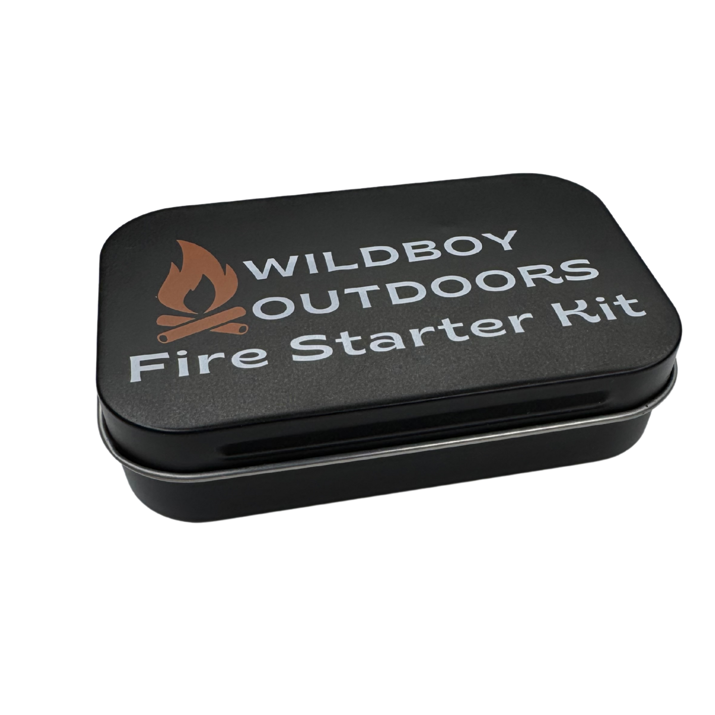 Ferro Rod & Striker, waxed Hemp Rope Tinder, Durable Metal Tin, Wildboy Outdoors Fire Starter Kit — Perfect for camping, survival, & emergency kits. Lightweight, reliable, and built to perform in any weather. Trusted by preppers & adventurers.