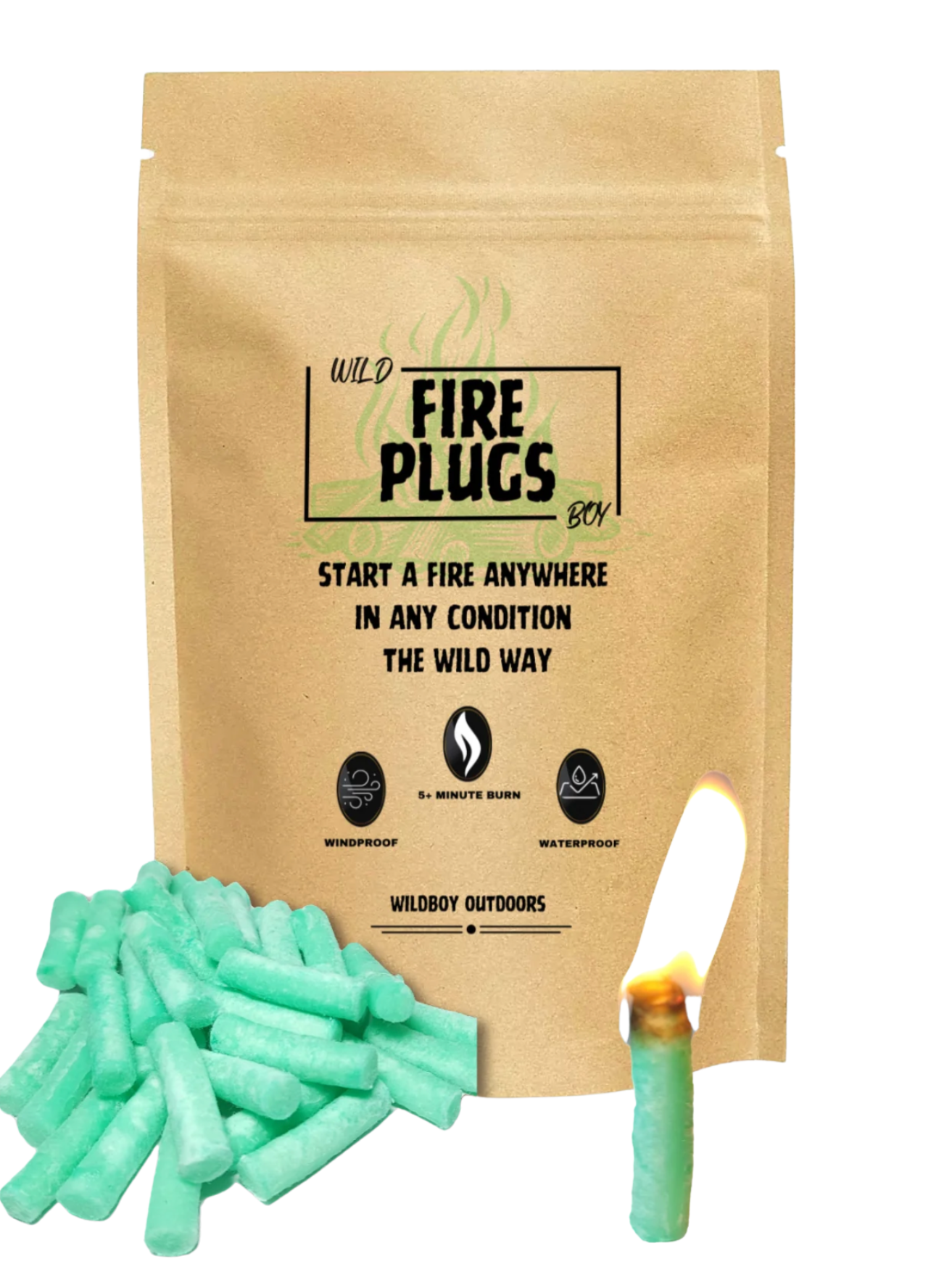 WildBoy Fire Plugs (40 Count) – WildBoy Outdoors